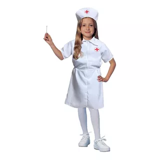 Disfraz De Enfermera - Disfraces Doctora - Disfraces De Doctores - Disfraces Para Niñas - Disfraces Doctor - Uniforme Medicina - Oficios Trabajos