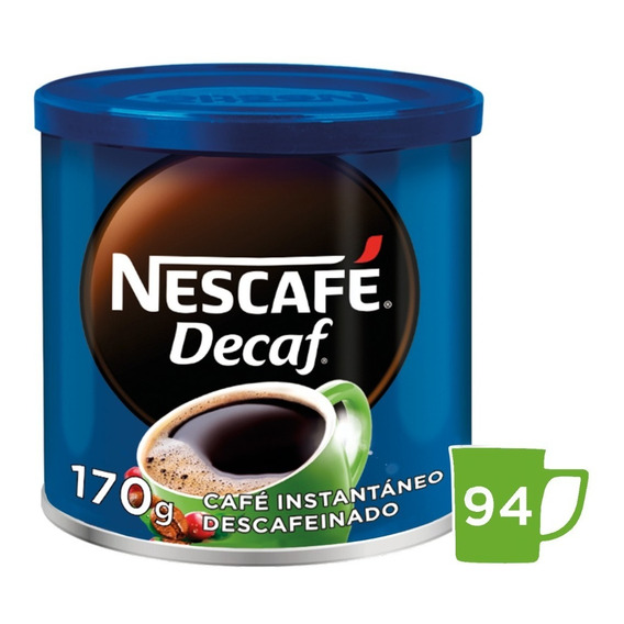 Café Nescafé Decaf Tarro 170g Instantaneo