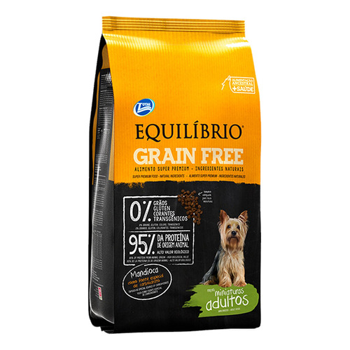 Alimento Equilibrio Grain Free Perro Adulto Pequeño 7,5 Kg