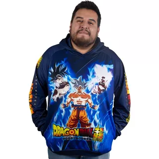 Sudadera Sublimada Goku Ultra Instinto Dragonball Hoodie