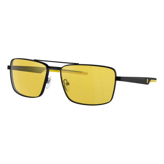 Gafas De Sol Scuderia Ferrari Fz5001 Xl, Color Negro Con Marco De Metal Color Negro Estandar - Fz5001