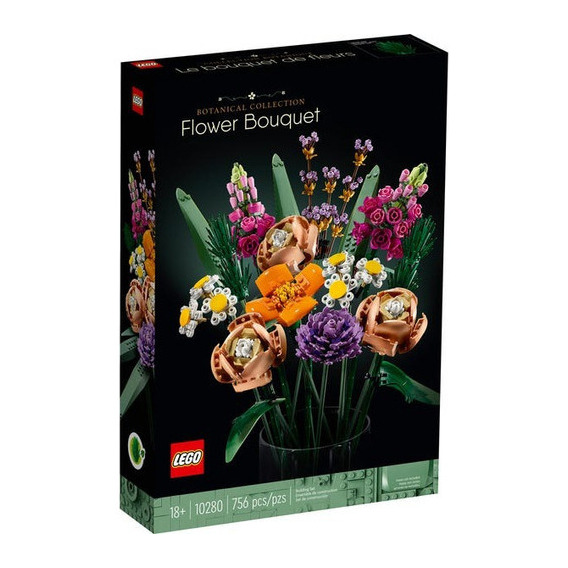 Lego Icons (10280) Ramo De Flores Cantidad De Piezas 756