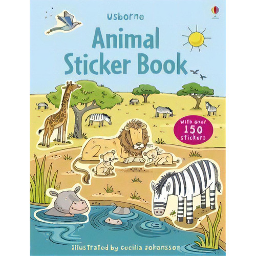 Animal - Usborne First Sticker Book, De Greenwell, Jessica. Editorial Usborne Publishing En Inglés, 2009