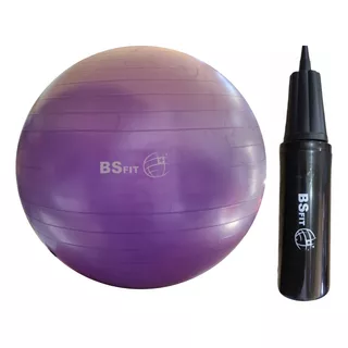 Pelota Esferodinamia De 85 Cm + Inflador Fit Gym Ball Pilates Yoga