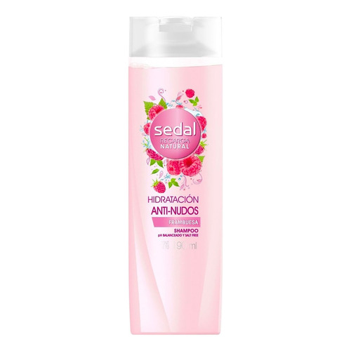 Shampoo Sedal Hidratación Anti Nudos Frambuesa 190 Ml