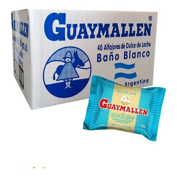 Alfajor Guaymallen X 40 Unidades - Sweet Market