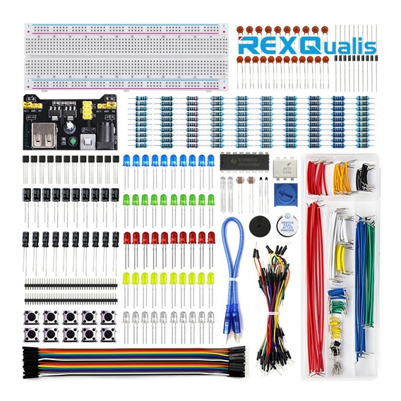 Kit Componentes Electronicos Para Arduino, Raspberry Pi