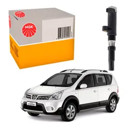  1 Bobina Ignição Ngk Livina X-gear 1.6 16v 2009 A 2014