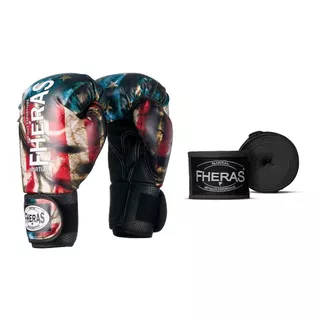 Kit Luva Estampada Com Bandagem - Fheras