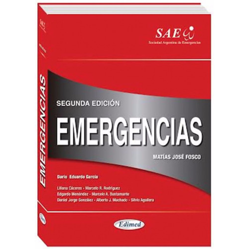 Emergencias 2ed, de Martin Fosco. Editorial EDIMED, tapa dura, edición 2 edicion en español, 2014