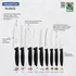 Juego Cuchillos Tramontina Plenus Mango Negro 9 Piezas 