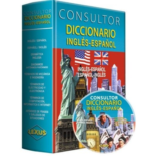 Diccionario Inglés Español Inglés Consultor Con Cd - Lexus