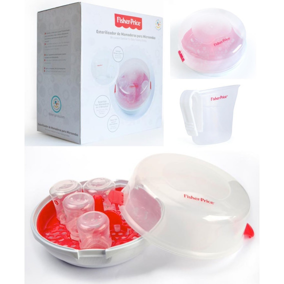 Esterilizador A Vapor Microondas Para Mamaderas Fisher Price