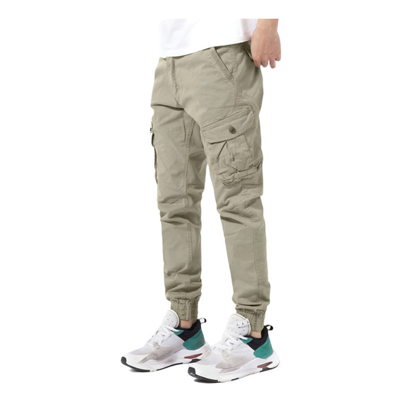 Joggers Pantalón Cargo Adulto De Varón 