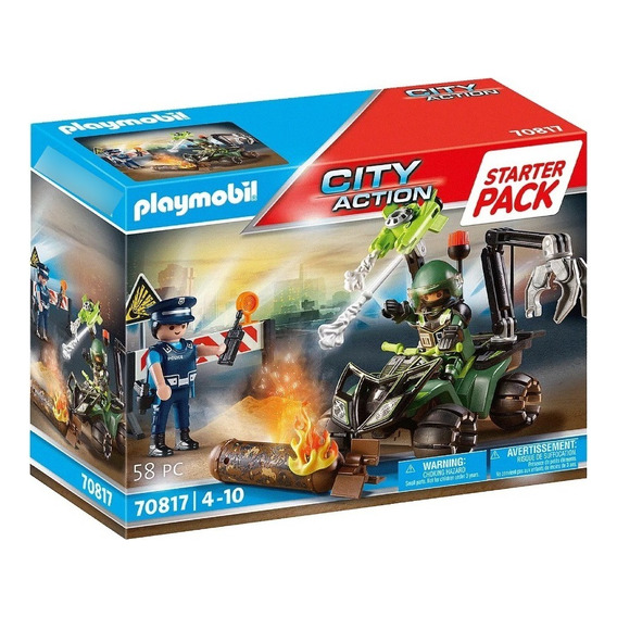 Playmobil Entrenamiento De Policia Auto City Action 70817 Ed