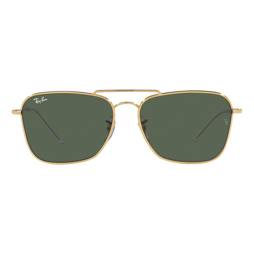 Lentes De Sol Caravan Reverse Verde Ray-ban