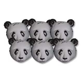 Pack 6 Mascaras Realidad Aumentada Panda