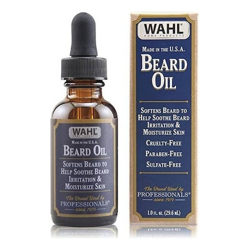 Wahl Beard Oil, Aceite Suavizador Y Nutritivo Para Barba