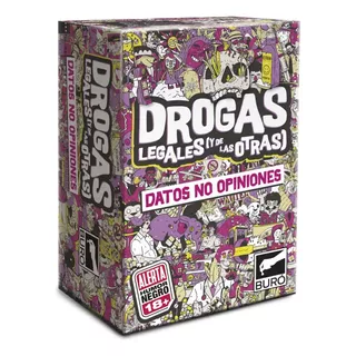 Juego Cartas Datos No Opiniones Drogas Legales Y De Las Otra