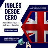 Paquete 3 Cursos De Inglés + Regalos. Aprende Desde Cero!