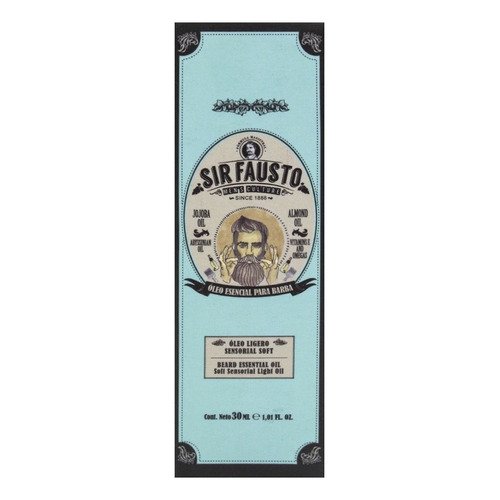 Sir Fausto Men´s Culture Serum Oleo Soft Para Barba X 30 Ml 
