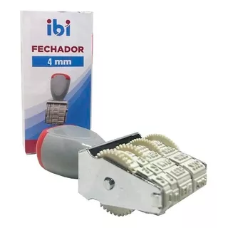 Sello Fechador Manual Ibi 4mm