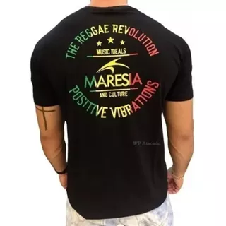 Kit 2 Camiseta Maresia Camisa Algodão Masculina