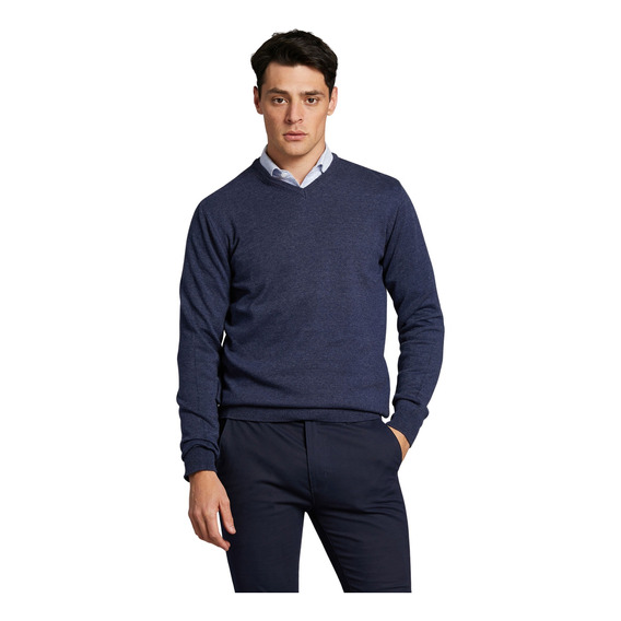 Sweater Devré Azul Marino Hombre 60d0112 