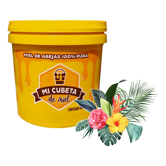  Miel De Abejas Natural 6 Kg Cubeta