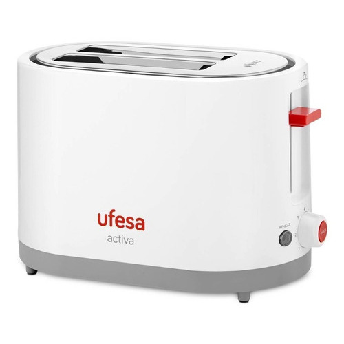 Tostador Ufesa Tt7385 Activa 2 Panes 750w Color Blanco