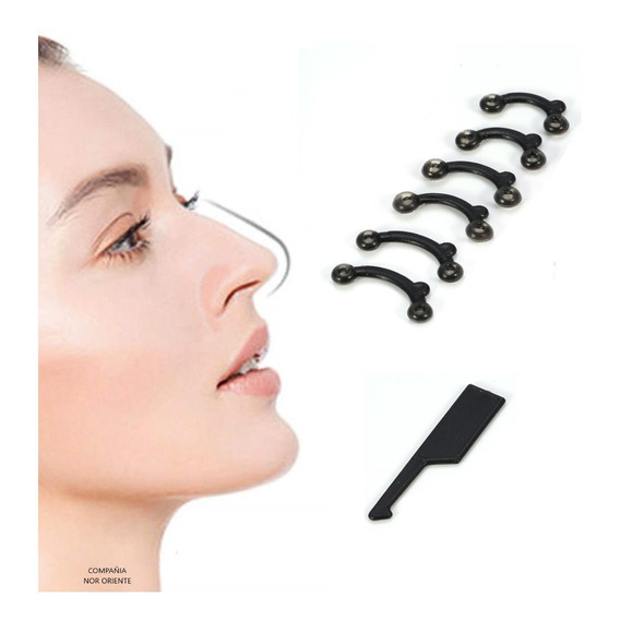 Corrector Nasal Silicona 3d Nose Up Respingador + Extractor