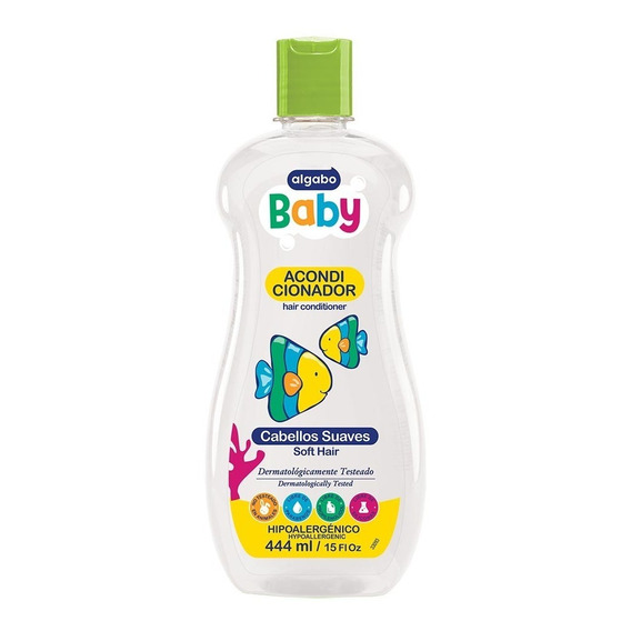 Baby Acondicionador Cabellos Suaves 444ml Algabo