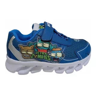 Zapatillas Footy Zombie Infection Azul Led Funny Store