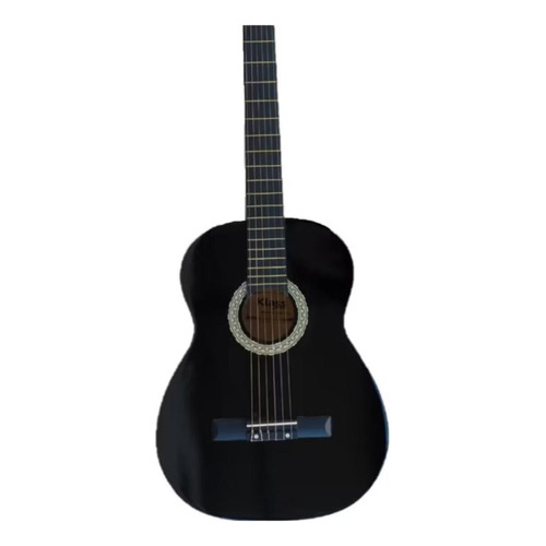 Guitarra Clásica Klass 39 PuLG Negra Pa-g2-e3