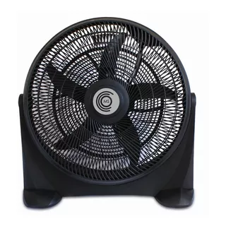 Ventilador Tipo Tornado 5 Aspas Negro