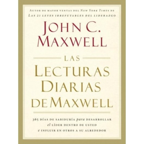 Las Lecturas Diarias De Maxwell - John C. Maxwell(hardback)