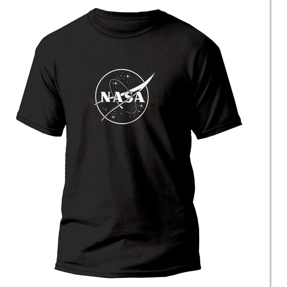 Playera Logo Nasa Espacio Astronauta Space Universo