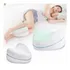 Kit de 2 almohadas ortopédicas anatómicas para piernas, color blanco