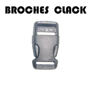 Broche Clic Clac 2cm 20mm Nacional Jordan Pp Carnet
