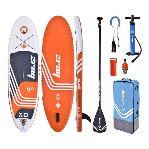 Tabla Stand Up Paddle Surf Zray Sup X-rider 2.75mts Febo Color Naranja oscuro