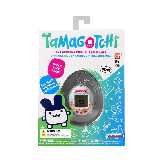 Tamagotchi Mascota Virtual Gen 2 Leche Y Galletas Premium Color Multicolor