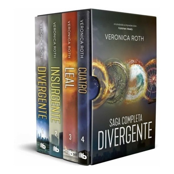 Estuche Divergente - Veronica Roth