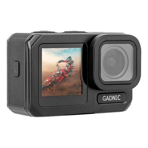 Camara Deportiva 4k Doble Pantalla Gadnic Filmadora Video