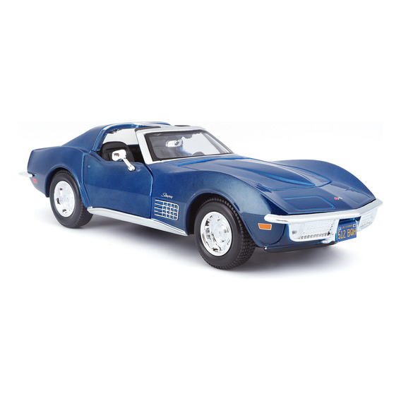 Maisto 1970 Chevrolet Corvette A Escala 1:24 Coleccionable.