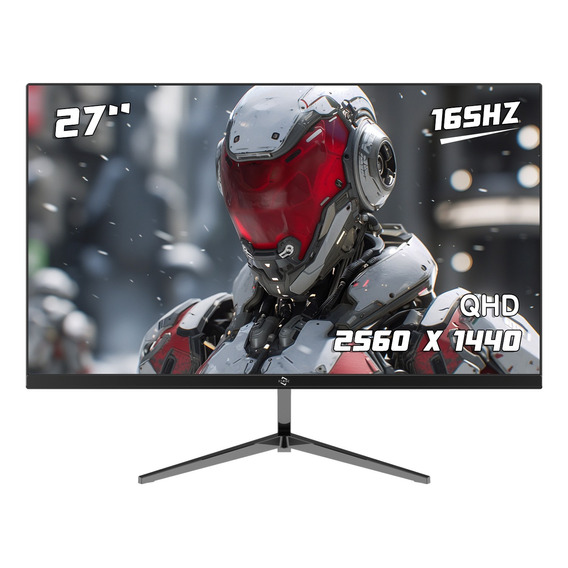 Monitor Gamer 51risc Riz27v 27 Pulgadas 165 Hz Negro Ips  