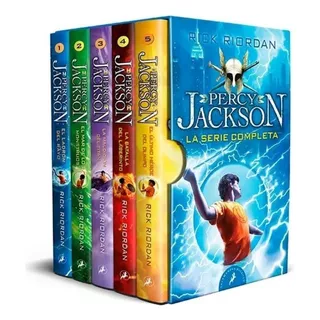 Percy Jackson Con Estuche - Rick Riordan