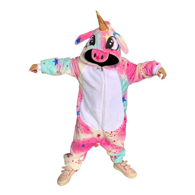 Pijamas Térmicas Unicornios Enterizas Niñas