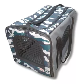 Bolso Semi Rígido Perro Gato Apto Cabina Avión 45x28x28 Iata