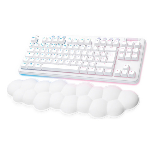 Logitech G715 Aurora Collection, Teclado Gamer Inalámbrico Color del teclado Blanco