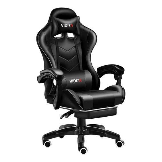 Silla Gamer Reclinable Ergonomica Cómoda Con Descansa Pies